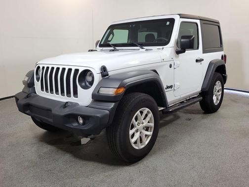 Bright White Clearcoat 2023 Jeep Wrangler Sport S