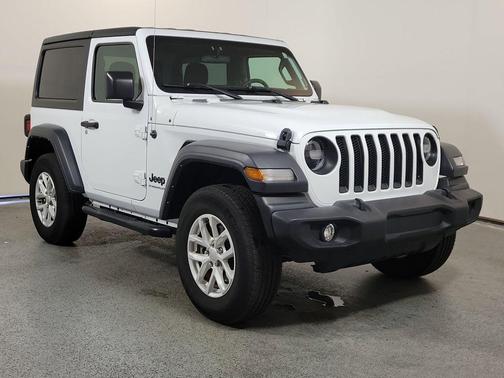 Bright White Clearcoat 2023 Jeep Wrangler Sport S