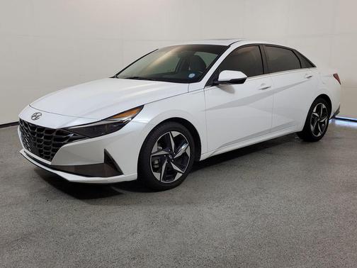 Quartz White 2021 Hyundai ELANTRA Limited