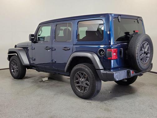 Fathom Blue Pearlcoat 2025 Jeep Wrangler Sport S