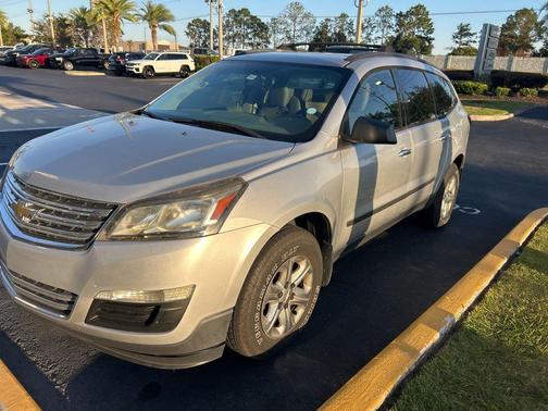 Silver Ice Metallic 2017 Chevrolet Traverse LS
