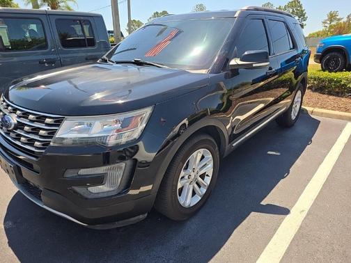 Shadow Black 2017 Ford Explorer XLT