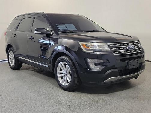 Shadow Black 2017 Ford Explorer XLT