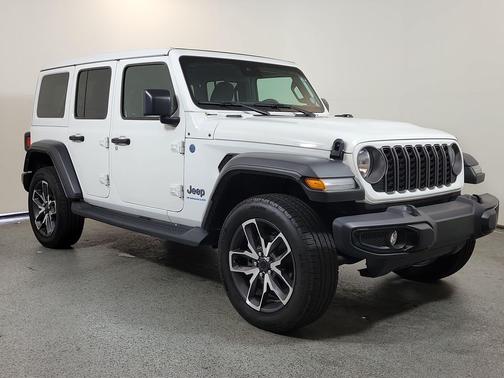 Bright White Clearcoat 2025 Jeep Wrangler 4xe Sport S