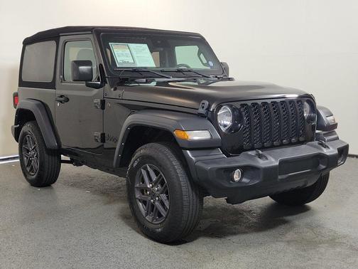 Black Clearcoat 2024 Jeep Wrangler Sport S