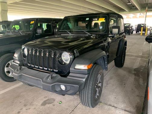 Black Clearcoat 2024 Jeep Wrangler Sport S