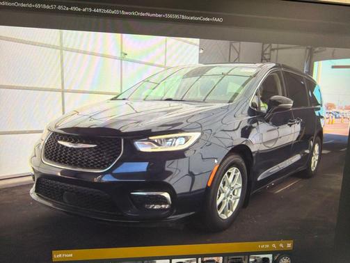 Fathom Blue Pearlcoat 2024 Chrysler Pacifica Touring L