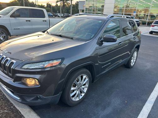 Granite Crystal Metallic Clearcoat 2016 Jeep Cherokee Limited