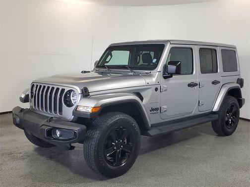 Billet Silver Metallic Clearcoat 2021 Jeep Wrangler Unlimited Sahara
