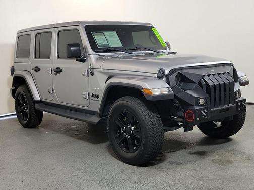 Billet Silver Metallic Clearcoat 2021 Jeep Wrangler Unlimited Sahara