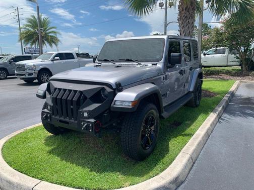 Billet Silver Metallic Clearcoat 2021 Jeep Wrangler Unlimited Sahara