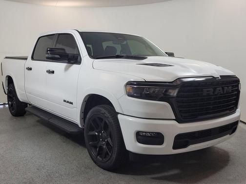 Bright White Clearcoat 2025 RAM 1500 Laramie