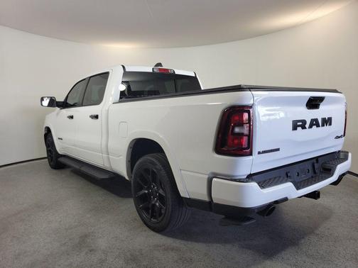 Bright White Clearcoat 2025 RAM 1500 Laramie