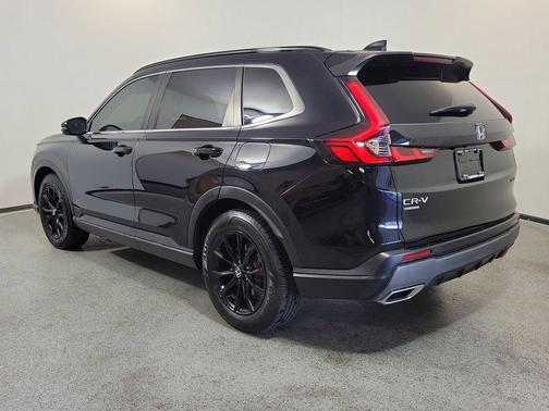 Crystal Black Pearl 2023 Honda CR-V Hybrid Sport FWD