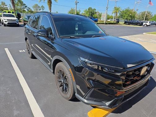 Crystal Black Pearl 2023 Honda CR-V Hybrid Sport FWD