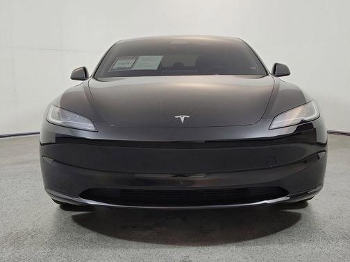 Black 2025 Tesla Model 3 Long Range