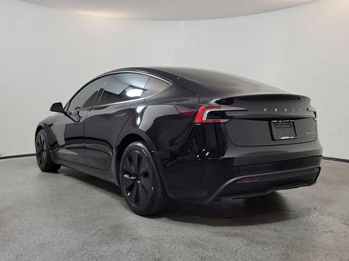 Black 2025 Tesla Model 3 Long Range