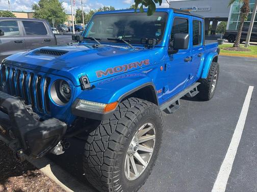 Hydro Blue Pearlcoat 2021 Jeep Gladiator Mojave 4x4