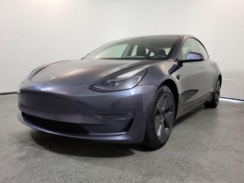 Gray 2021 Tesla Model 3 Standard Range Plus