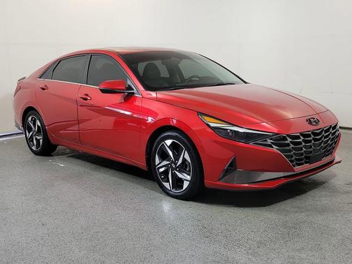 Calypso Red 2023 Hyundai ELANTRA Limited
