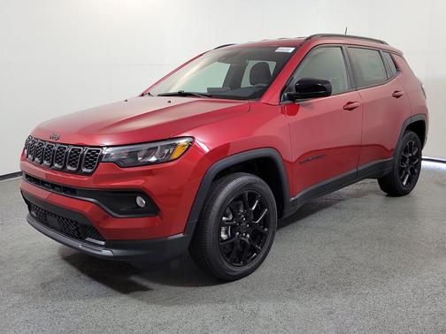 Red Hot Pearlcoat 2026 Jeep Compass Latitude