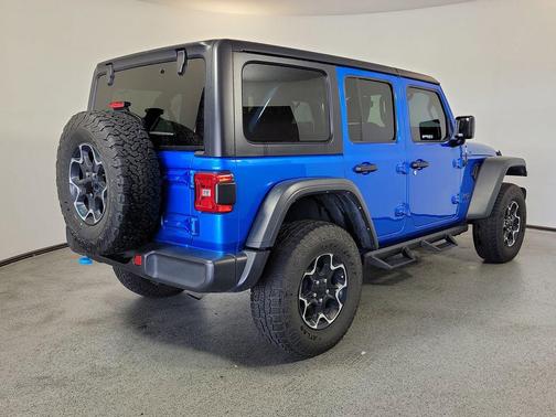 Hydro Blue Pearlcoat 2022 Jeep Wrangler Unlimited 4xe Rubicon
