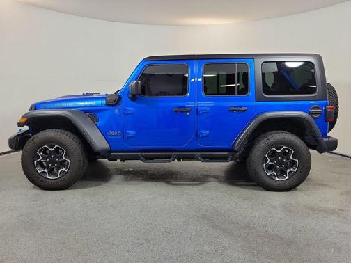 Hydro Blue Pearlcoat 2022 Jeep Wrangler Unlimited 4xe Rubicon