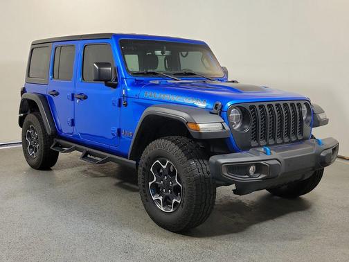 Hydro Blue Pearlcoat 2022 Jeep Wrangler Unlimited 4xe Rubicon