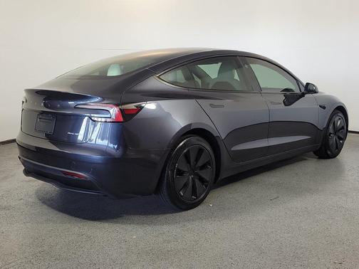 Stealth Grey 2025 Tesla Model 3 Long Range