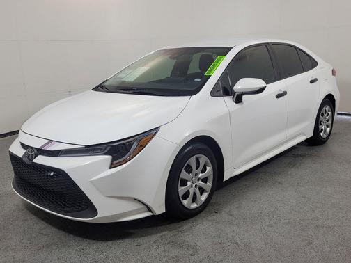Super White 2021 Toyota Corolla LE
