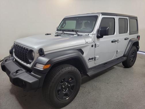 Silver Zynith Clearcoat 2024 Jeep Wrangler Sport