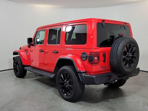 Firecracker Red Clearcoat 2025 Jeep Wrangler 4xe Sahara
