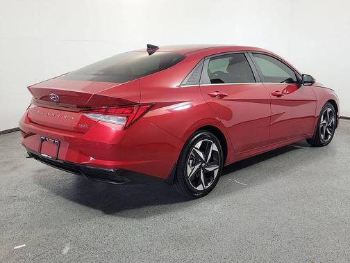 Scarlet Red Pearl 2023 Hyundai ELANTRA HEV Limited