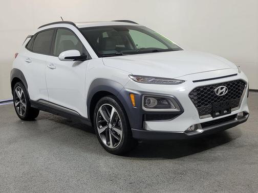Chalk White 2018 Hyundai KONA Limited