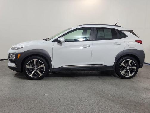 Chalk White 2018 Hyundai KONA Limited