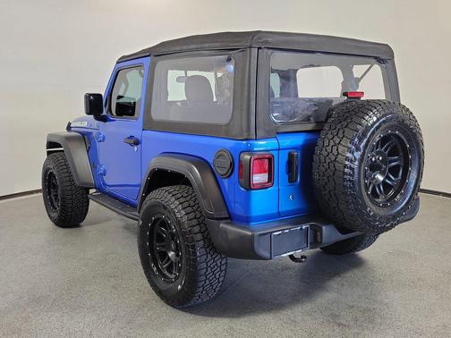 Hydro Blue Pearlcoat 2023 Jeep Wrangler Sport
