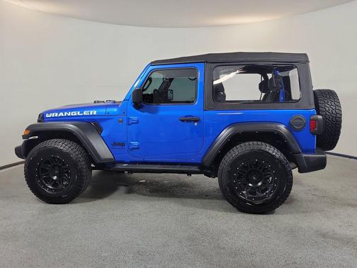 Hydro Blue Pearlcoat 2023 Jeep Wrangler Sport