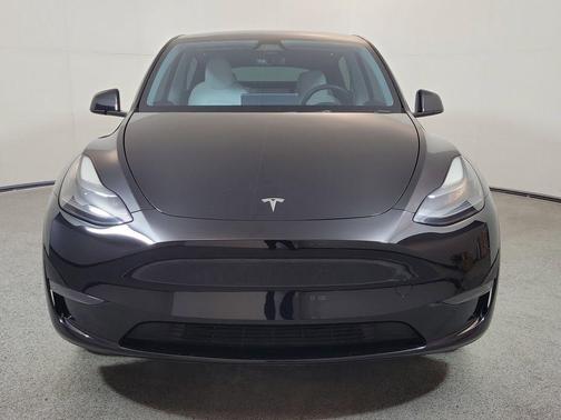 Solid Black 2024 Tesla Model Y Long Range Single Motor Rear-Wheel Drive