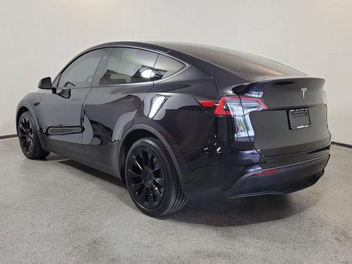 Solid Black 2024 Tesla Model Y Long Range Single Motor Rear-Wheel Drive
