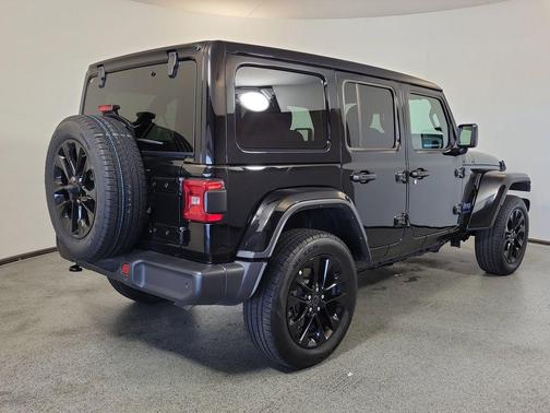 Black Clearcoat 2025 Jeep Wrangler 4xe Sahara