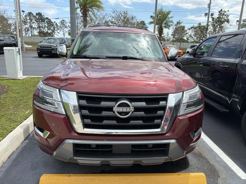 Coulis Red Pearl 2023 Nissan Armada Platinum 2WD