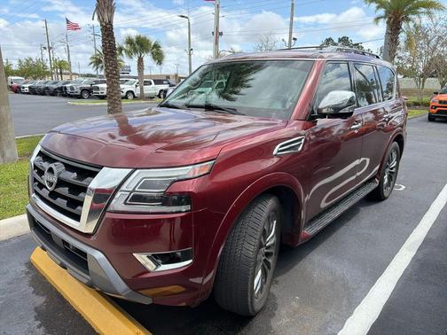 Coulis Red Pearl 2023 Nissan Armada Platinum 2WD