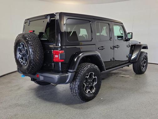 Black Clearcoat 2023 Jeep Wrangler 4xe Rubicon
