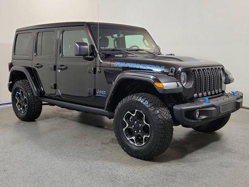 Black Clearcoat 2023 Jeep Wrangler 4xe Rubicon
