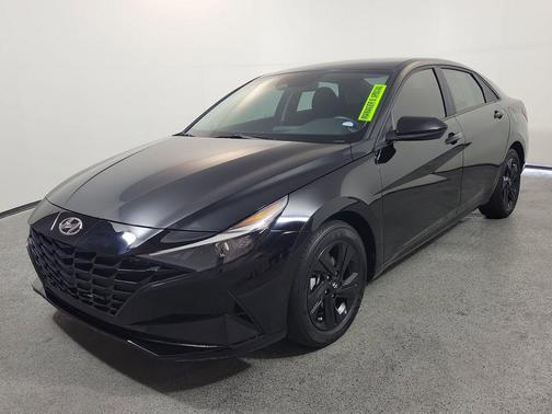 Onyx Black 2023 Hyundai ELANTRA HEV Blue