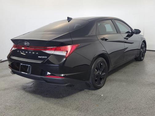 Onyx Black 2023 Hyundai ELANTRA HEV Blue