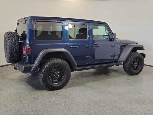 Fathom Blue Pearlcoat 2025 Jeep Wrangler Willys