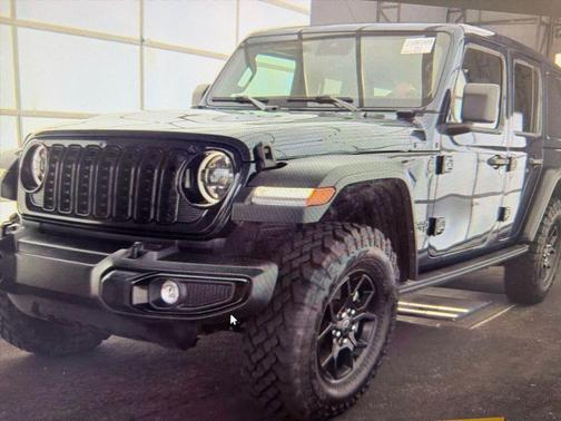 Fathom Blue Pearlcoat 2025 Jeep Wrangler Willys