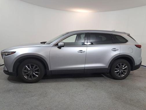 Sonic Silver Metallic 2023 Mazda CX-9 Touring