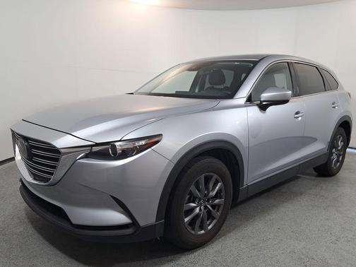 Sonic Silver Metallic 2023 Mazda CX-9 Touring